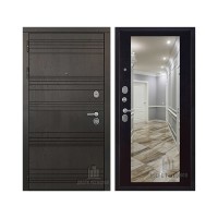 Со сменными панелями Министр, цвет горький шоколад, панель - зеркало maxi цвет венге