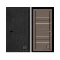 Quadro, цвет бетон графит темный 10 мм, панель - light 2127 цвет тортора soft