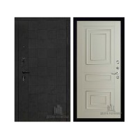 Quadro, цвет бетон графит темный 10 мм, панель - 62001 цвет светло-серый серена