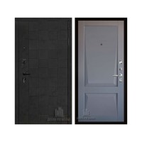 Quadro, цвет бетон графит темный 10 мм, панель - perfecto цвет серый бархат