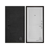 Quadro, цвет бетон графит темный 10 мм, панель - турин цвет эмаль белая