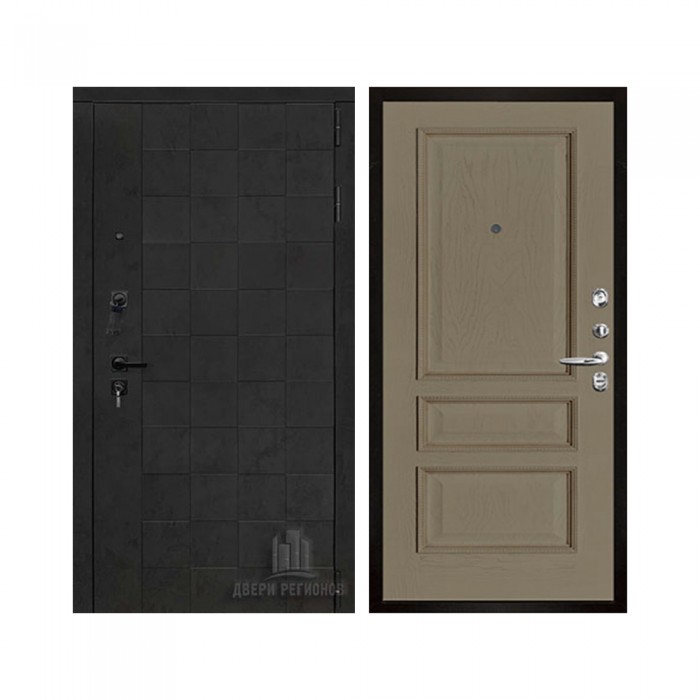 Quadro, цвет бетон графит темный 10 мм, панель - вена цвет нефрит