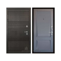 Со сменными панелями Министр, цвет горький шоколад, панель - perfecto цвет серый бархат