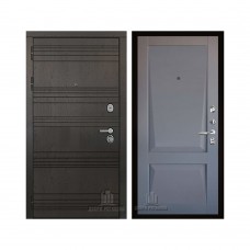 Со сменными панелями Министр, цвет горький шоколад, панель - perfecto цвет серый бархат