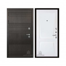 Со сменными панелями Министр, цвет горький шоколад, панель - perfecto цвет белый бархат
