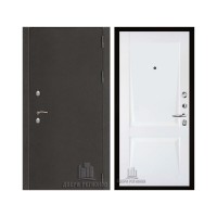 Уличная Термо 3, цвет антик темное серебро, панель - perfecto цвет белый бархат