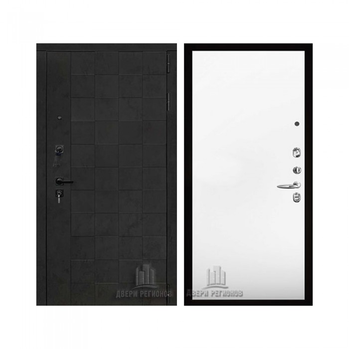 Quadro, цвет бетон графит темный 10 мм, панель - aurum цвет аляска гладкая