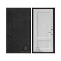 Quadro, цвет бетон графит темный 10 мм, панель - lana (лана) цвет белый снег soft