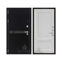 Президент S1Z, цвет графит с блестками антик, панель - lana (лана) цвет белый снег soft