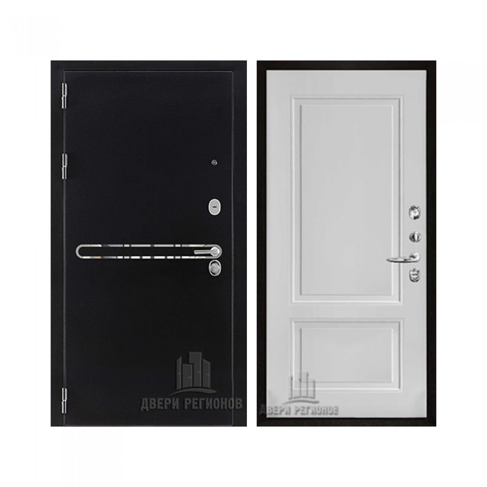 Президент S1Z, цвет графит с блестками антик, панель - lana (лана) цвет белый снег soft