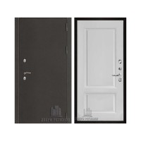 Уличная Термо 3, цвет антик темное серебро, панель - lana (лана) цвет белый снег soft