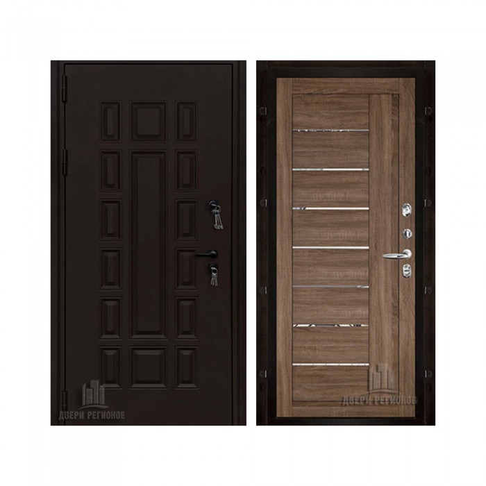 Уличная Панцирь, цвет букле опал, панель - light 2110 (зеркало) цвет серый велюр