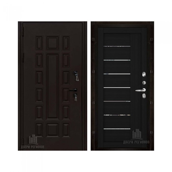 Уличная Панцирь, цвет букле опал, панель - light 2110 (зеркало) цвет шоко велюр