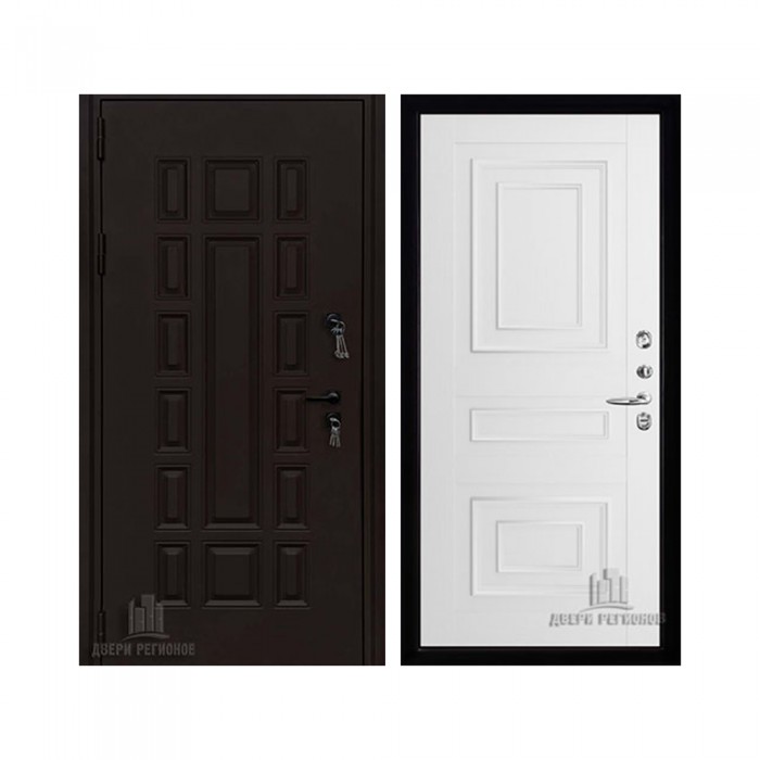 Уличная Панцирь, цвет букле опал, панель - 62001 цвет белая серена