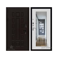 Уличная Панцирь, цвет букле опал, панель - зеркало maxi цвет белый сандал