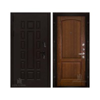 Уличная Панцирь, цвет букле опал, панель - фоборг цвет античный орех