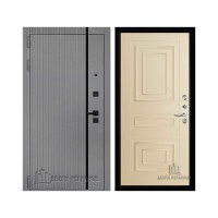 Президент Лайн Титан, цвет силк титан + черный пластик, панель - 62001 цвет керамик серена