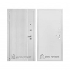 Президент Лайн Белый, цвет белый матовый + белый пластик, панель - президент тренд цвет белый