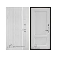 Президент Лайн Белый, цвет белый матовый + белый пластик, панель - lana (лана) цвет белый снег soft