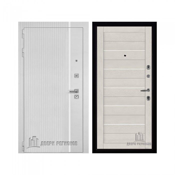 Президент Лайн Белый, цвет белый матовый + белый пластик, панель - light 2127 цвет бьянка soft