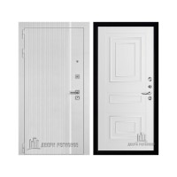 Президент Лайн Белый, цвет белый матовый + белый пластик, панель - 62001 цвет белая серена