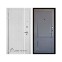 Президент Лайн Белый, цвет белый матовый + белый пластик, панель - perfecto цвет серый бархат