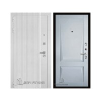 Президент Лайн Белый, цвет белый матовый + белый пластик, панель - perfecto цвет светло-серый бархат