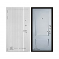 Президент Лайн Белый, цвет белый матовый + белый пластик, панель - perfecto цвет светло-серый бархат