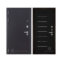 Колизей Плюс, цвет темное серебро антик, панель - light 2110 (зеркало) цвет шоко велюр