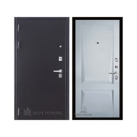 Колизей Плюс, цвет темное серебро антик, панель - perfecto цвет светло-серый бархат