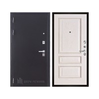 Колизей Плюс, цвет темное серебро антик, панель - вена цвет белая патина