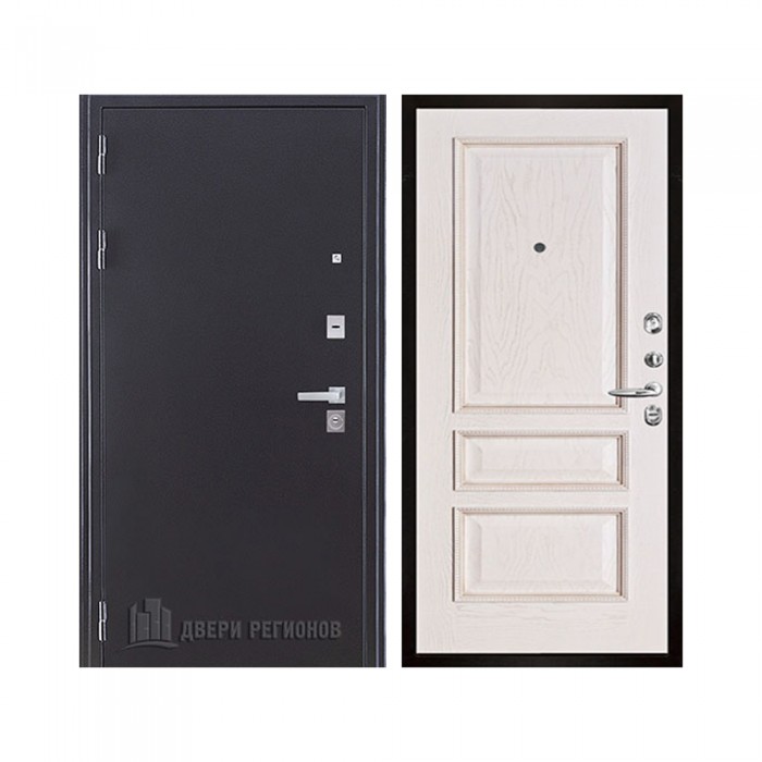 Колизей Плюс, цвет темное серебро антик, панель - вена цвет белая патина