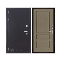 Колизей Плюс, цвет темное серебро антик, панель - вена цвет нефрит