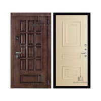 Уличная Центурион, цвет лиственница мореная + черная патина, панель - 62001 цвет керамик серена