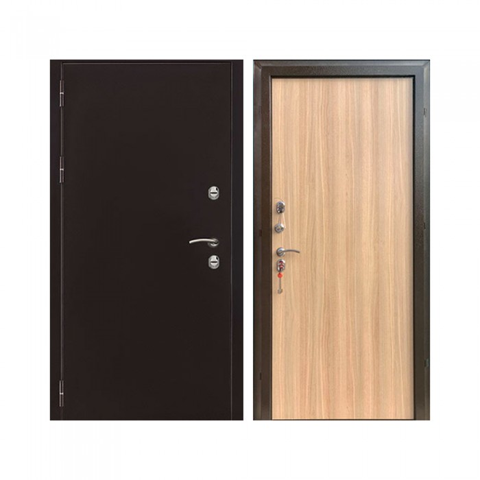 Уличная Термо 3, цвет антик медь, панель - термо 3 цвет дуб ардеш