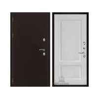 Уличная Термо 3, цвет антик медь, панель - lana (лана) цвет белый снег soft