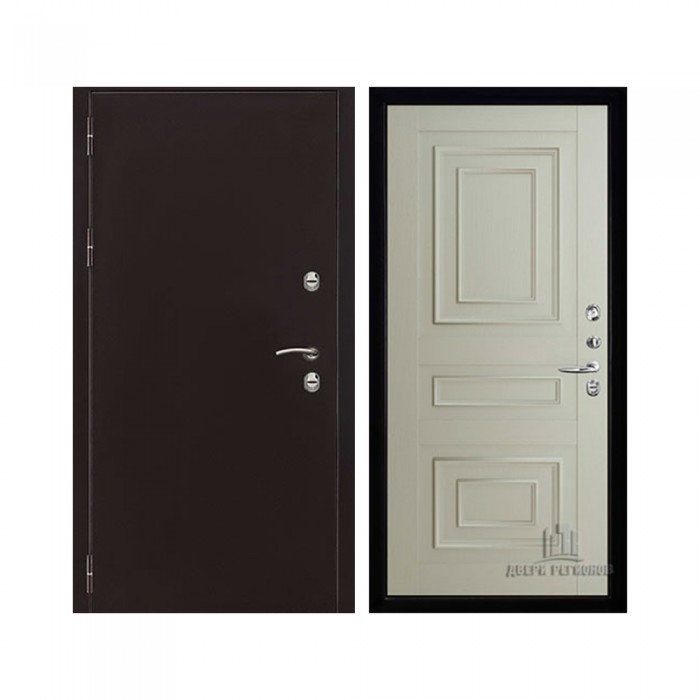 Уличная Термо 3, цвет антик медь, панель - 62001 цвет светло-серый серена