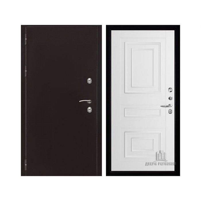 Уличная Термо 3, цвет антик медь, панель - 62001 цвет белая серена