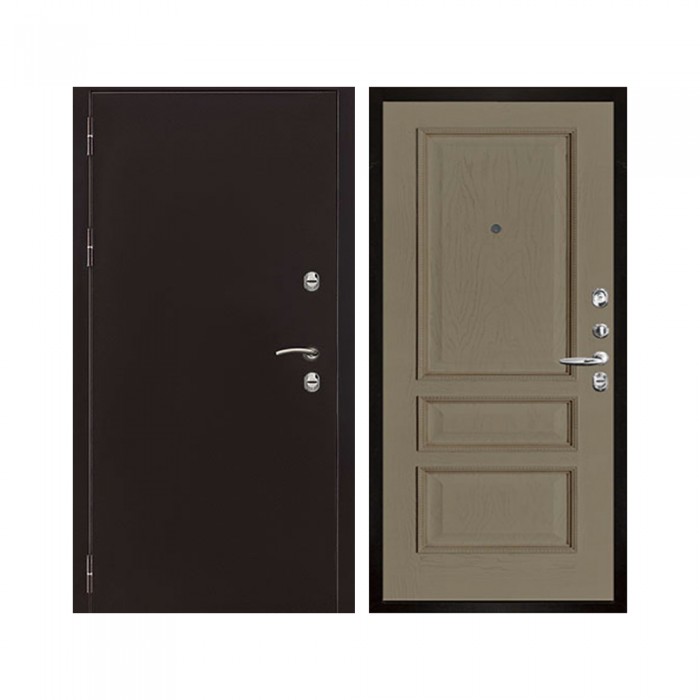 Уличная Термо 3, цвет антик медь, панель - вена цвет нефрит