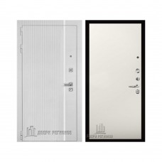 Президент Лайн Белый, цвет белый матовый + белый пластик, панель - aurum цвет магнолия гладкая