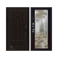 Уличная Панцирь, цвет букле опал, панель - зеркало maxi цвет венге