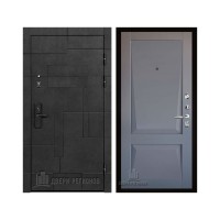 Флагман Доминион, цвет Бетон черный, панель - perfecto цвет Серый бархат