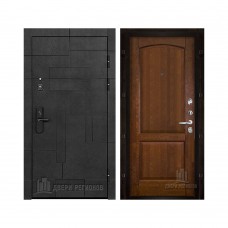 Флагман Доминион, цвет Бетон черный, панель - Фоборг цвет Античный орех