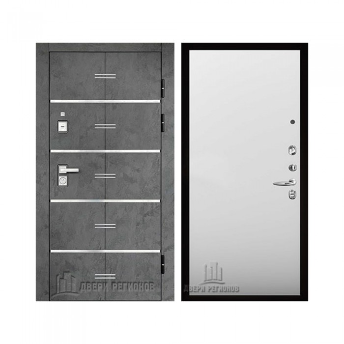 Флагман Z, цвет Бетон графит, панель - aurum цвет Манхэттен гладкий