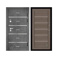 Флагман Z, цвет Бетон графит, панель - light 2127 цвет Тортора soft