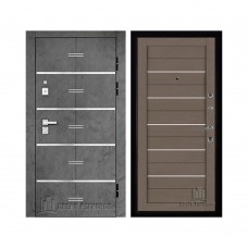 Флагман Z, цвет Бетон графит, панель - light 2127 цвет Тортора soft