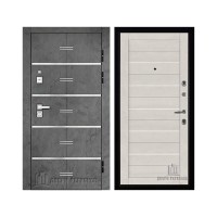 Флагман Z, цвет Бетон графит, панель - light 2127 цвет Бьянка soft