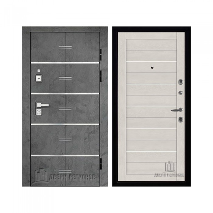 Флагман Z, цвет Бетон графит, панель - light 2127 цвет Бьянка soft