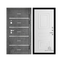 Флагман Z, цвет Бетон графит, панель - 62001 цвет Белая Серена