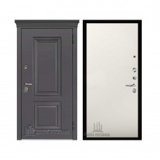 Уличная Гранит Термо, цвет Горький шоколад, панель - aurum цвет Магнолия гладкая